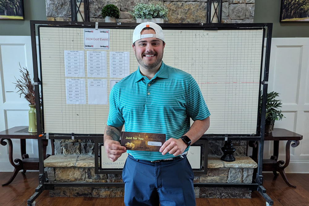 Putting Contest Winner: Brandon Hemmerle