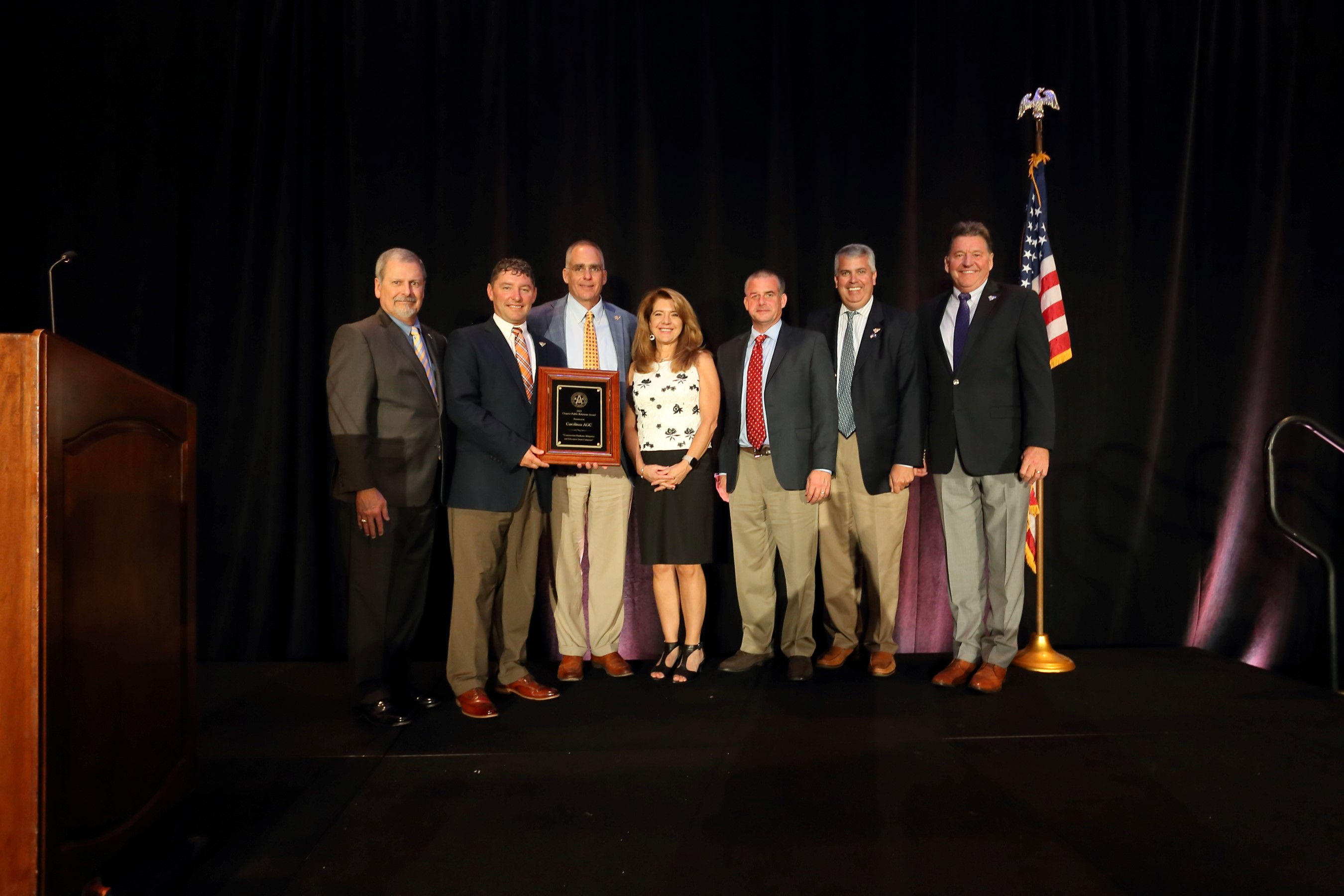 CAGC Staff and Board Members Receive AGC Chapter Awards