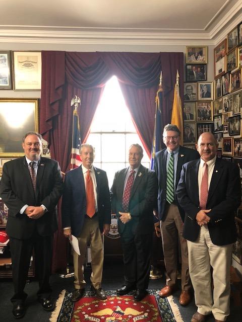 Marty McKee, Paul Mashburn, U.S. Rep. Joe Wilson, R-SC 2nd District, DS, Allen Gray