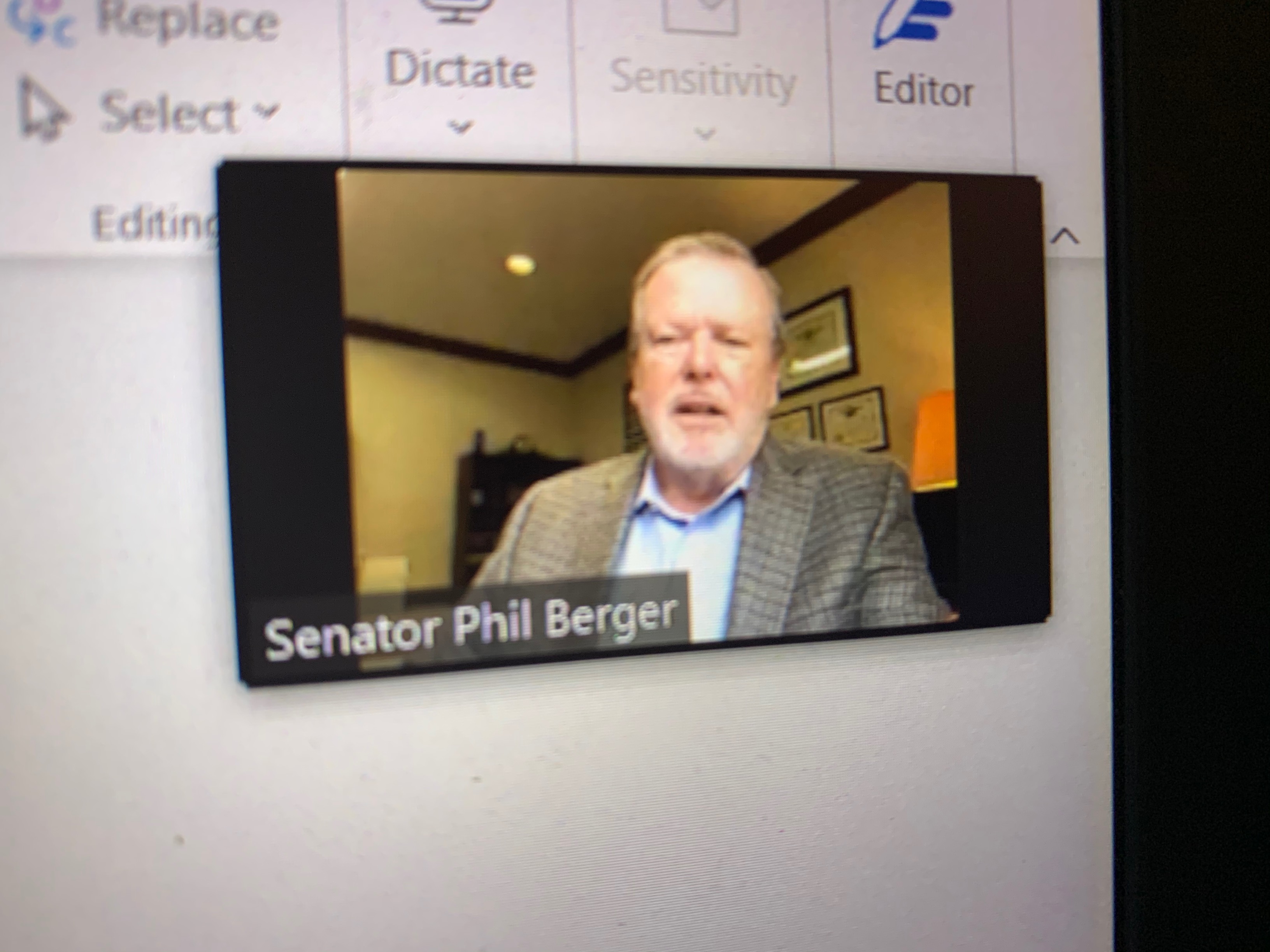 Senator Phil Berger Speaks