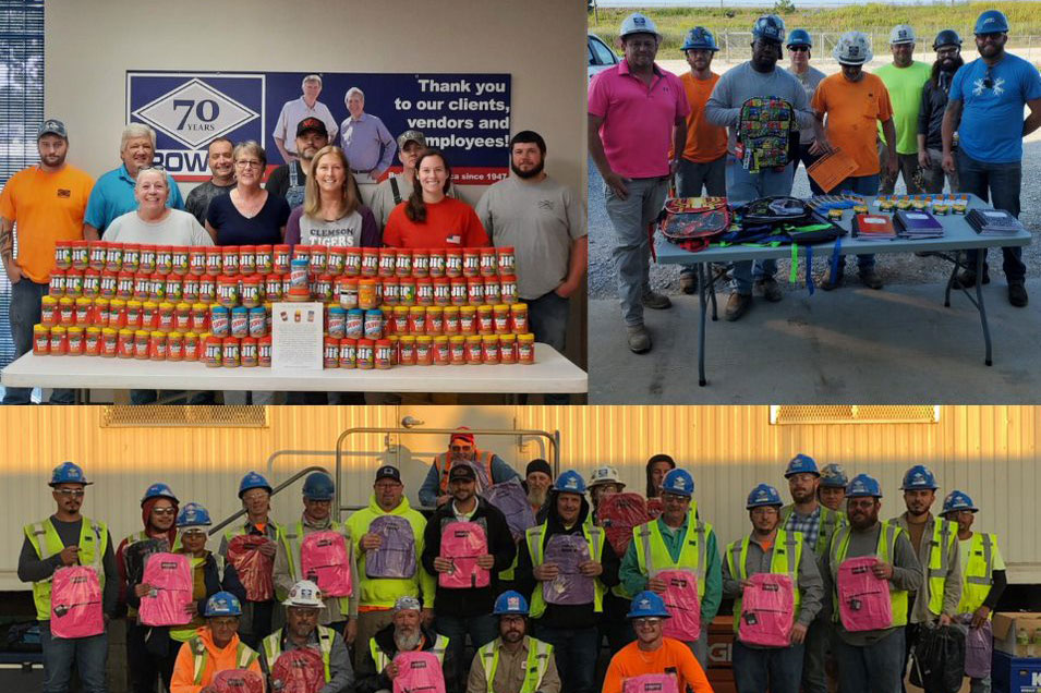 Crowder Employees Giving Back to the Community