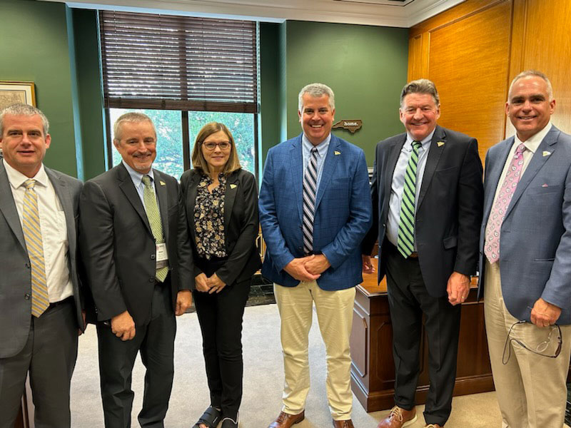 Staff and CAGC Board Members in Washington, D.C.